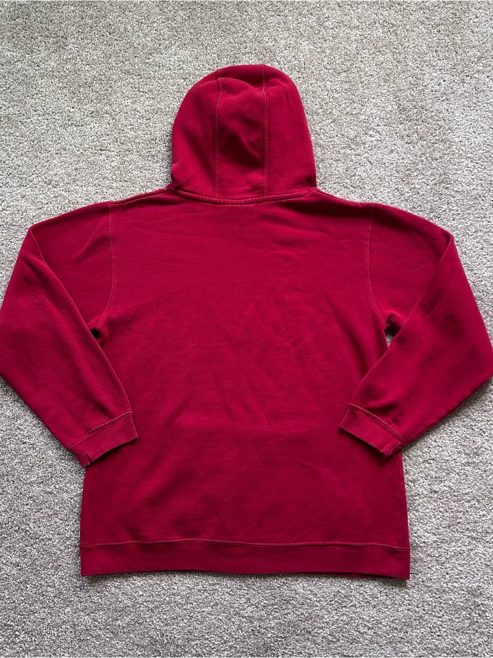Ohio State Buckeyes Hoodie Red Genuine Stuff Small/Medium Pullover - Picture 7 of 7
